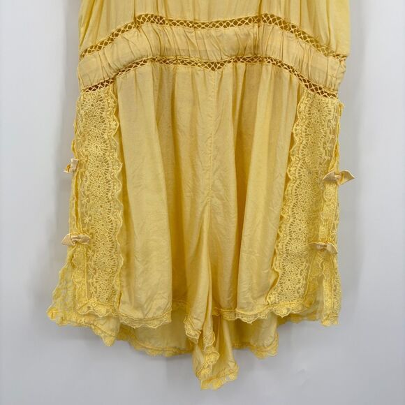 Urban Outfitters Out From Under Sail Away From Me Playsuit | Sz M | Romper Boho - Picture 8 of 12